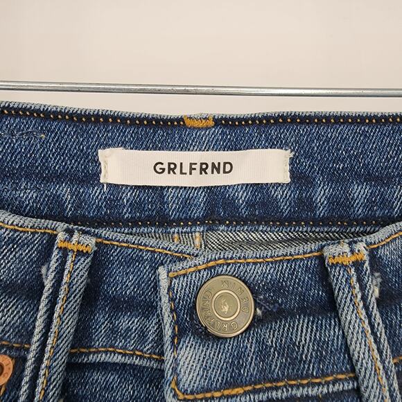 GRLFRND Button Fly Karolina High-Rise Skinny Jean in Groovy Situation Size 29 - Picture 3 of 7